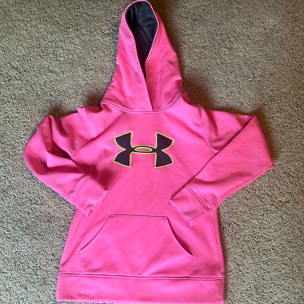 Under Armour pink hoodie